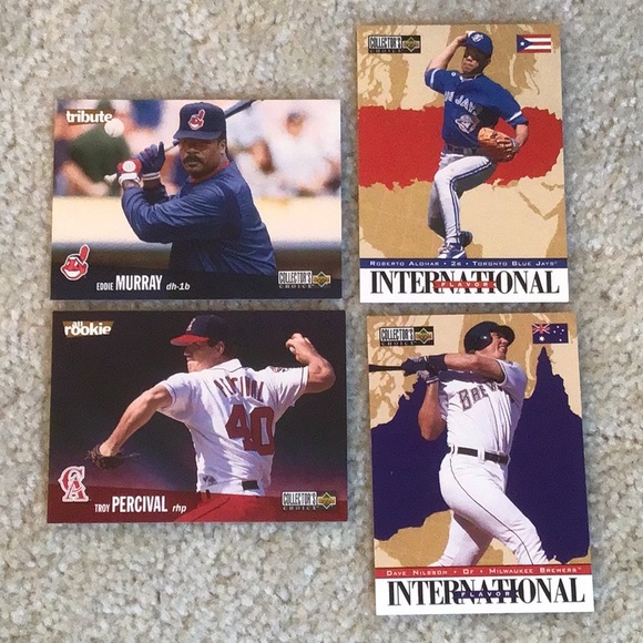 Vintage 1995 Upper Deck MLB Baseball Trading Cards, Lot of 46 Cards - Picture 6 of 16